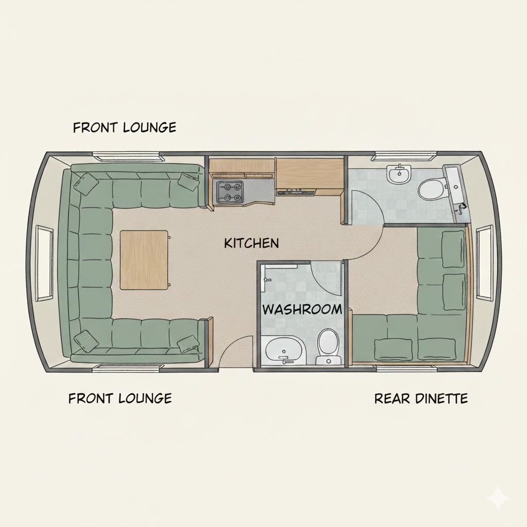 Double Dinette floorplan